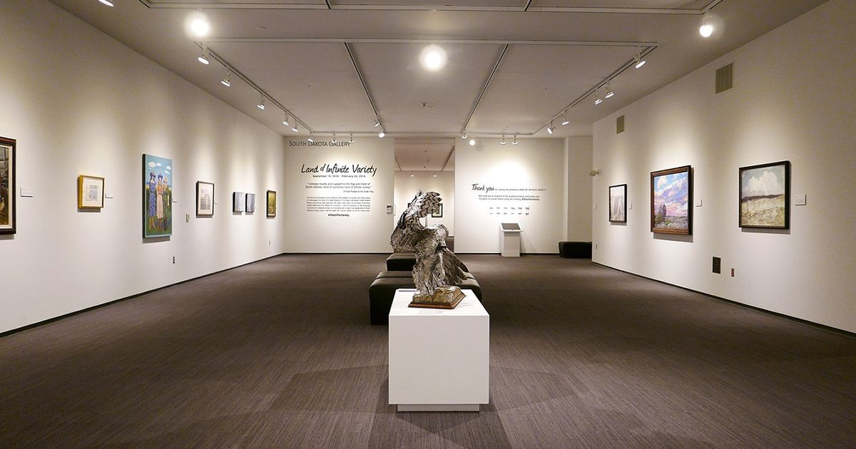 Art Showing at the Washington Pavilion Visual Arts Center